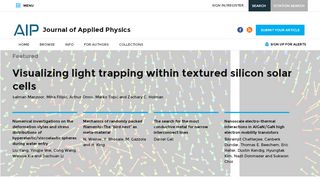
                            8. Journal of Applied Physics - AIP Publishing - Scitation