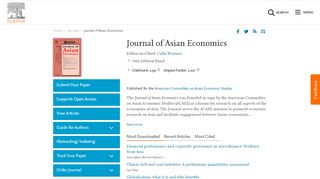 
                            8. Journal of Asian Economics - Elsevier