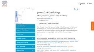 
                            3. Journal of Cardiology - Elsevier