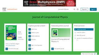 
                            3. Journal of Computational Physics | ScienceDirect.com