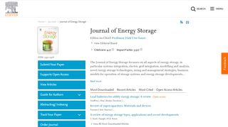 
                            4. Journal of Energy Storage - Elsevier