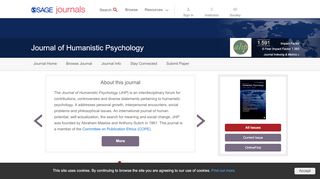 
                            5. Journal of Humanistic Psychology: SAGE Journals
