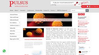 
                            10. Journal of Molecular Cancer | Open Access Journals - Pulsus Group