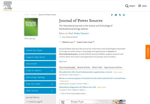 
                            2. Journal of Power Sources - Elsevier