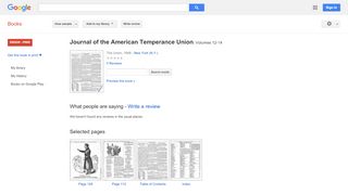 
                            8. Journal of the American Temperance Union  - Google بکس کا نتیجہ