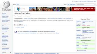 
                            3. Journal of Vision - Wikipedia