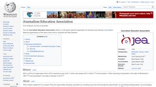 
                            12. Journalism Education Association - Wikipedia