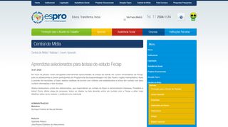 
                            4. Jovem Aprendiz - Espro - Ensino Social Profissionalizante