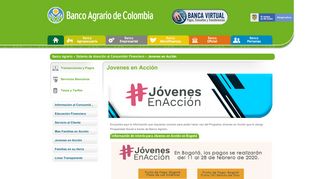 
                            6. Jovenes en Acción - Banco Agrario