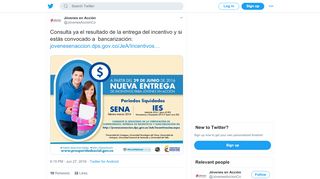 
                            12. Jóvenes en Acción on Twitter: 