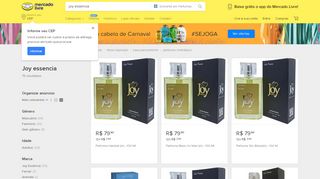 
                            10. Joy Essencia - Perfumes Importados no Mercado Livre Brasil