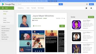 
                            13. Joyce Meyer Ministries - Apps on Google Play