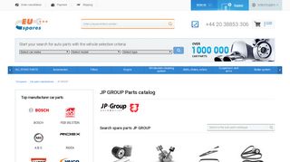 
                            13. JP GROUP car parts online catalogue - EU-spares
