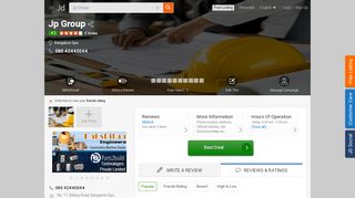 
                            11. Jp Group - Construction Companies in Bangalore - Justdial