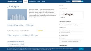 
                            9. J.P. Morgan - Profil bei squeaker.net