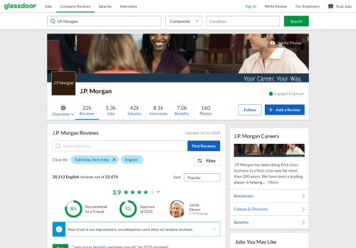 
                            13. J.P. Morgan Reviews | Glassdoor.co.in