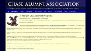 
                            6. JPMorgan Chase Benefit Programs - Chase Alumni Association