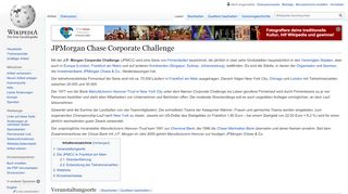 
                            13. JPMorgan Chase Corporate Challenge – Wikipedia