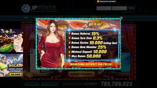 
                            2. JpPoker - Agen Poker Online Indonesia Terpercaya