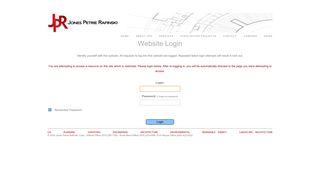 
                            4. JPR - Website Login