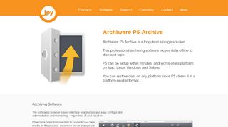 
                            8. JPY - Distributors of Archiware P5 Archive