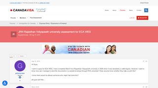 
                            9. JRN Rajasthan Vidyapeeth university assessment for ECA WES ...