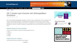 
                            7. JSF 2 Simple Login Example with @ManagedBean Annotation