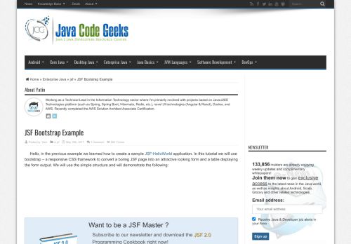 
                            1. JSF Bootstrap Example | Examples Java Code Geeks - 2019