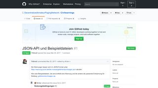 
                            9. JSON-API und Beispieldateien · Issue #1 ... - GitHub
