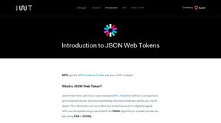 
                            2. JSON Web Token Introduction - jwt.io