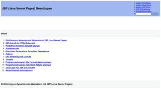 
                            2. JSP (Java Server Pages) Grundlagen - Torsten Horn