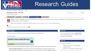 
                            10. JSTOR - Database Help - Research Guides at Volunteer State ...