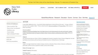 
                            13. JSTOR | The New York Public Library