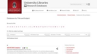 
                            7. JSTOR | University of Arkansas Libraries