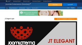 
                            8. JT Elegant Login , by Joomlatema.net - Joomla Extension Directory