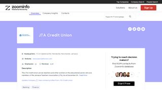 
                            10. JTA Credit Union | ZoomInfo.com