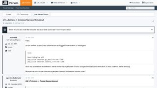 
                            6. JTL Admin -> Cookie/Sessiontimeout | Supportforum für JTL-Wawi ...