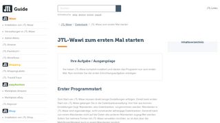 
                            6. JTL-Wawi zum ersten Mal starten – JTL-Guide