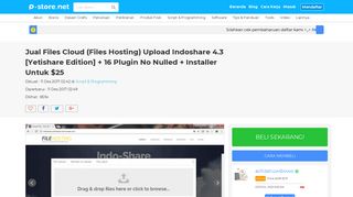 
                            6. Jual Files Cloud (Files Hosting) Upload Indoshare 4.3 [Yetishare ...