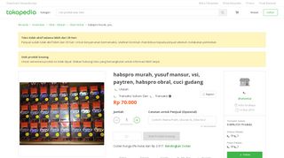 
                            12. Jual habspro murah, yusuf mansur, vsi, paytren, habspro obral, cuci ...