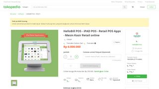 
                            9. Jual HelloBill POS - iPAD POS - Retail POS Apps - Mesin Kasir Retail ...