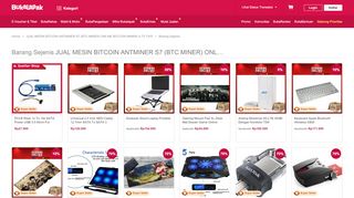 
                            7. Jual Produk Sejenis JUAL MESIN BITCOIN ANTMINER S7 (BTC ...