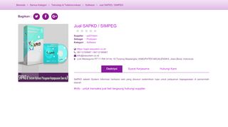 
                            10. Jual SAPKD / SIMPEG - Suppliermu.com