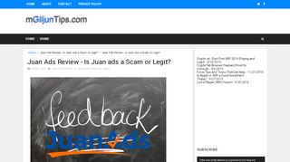 
                            12. Juan Ads Review - Is Juan ads a Scam or Legit? - mGiljun Tips | by ...