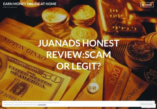 
                            10. Juanads Honest Review:Scam or Legit? – EARN MONEY ONLINE AT ...
