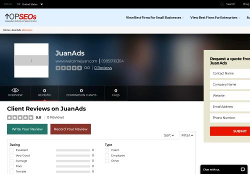 
                            13. JuanAds Reviews - Read 0 Client Reviews on JuanAds, Cebu ...