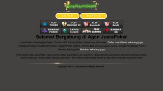 
                            11. JuaraPoker | Login JuaraPoker | Link Alternatif JuaraPoker | Daftar ...