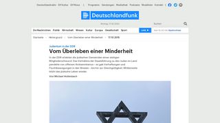 
                            9. Judentum in der DDR - Vom Überleben einer Minderheit (Archiv)