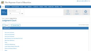 
                            7. Judgment Lists - Supreme Court of Mauritius - Govmu.org