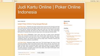 
                            10. Judi Kartu Online | Poker Online Indonesia
